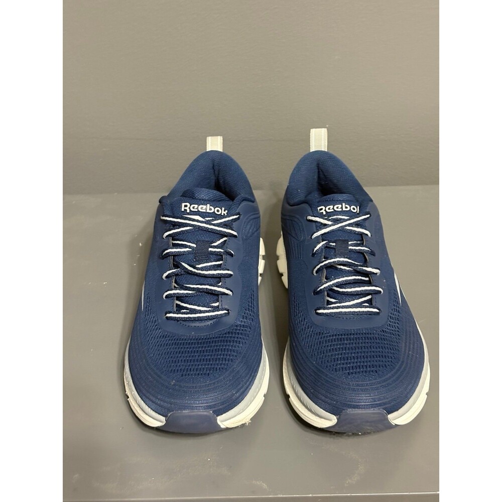 Reebok Mens Running Shoes Size 10 EUR 43 Navy/White Pre-owned Good